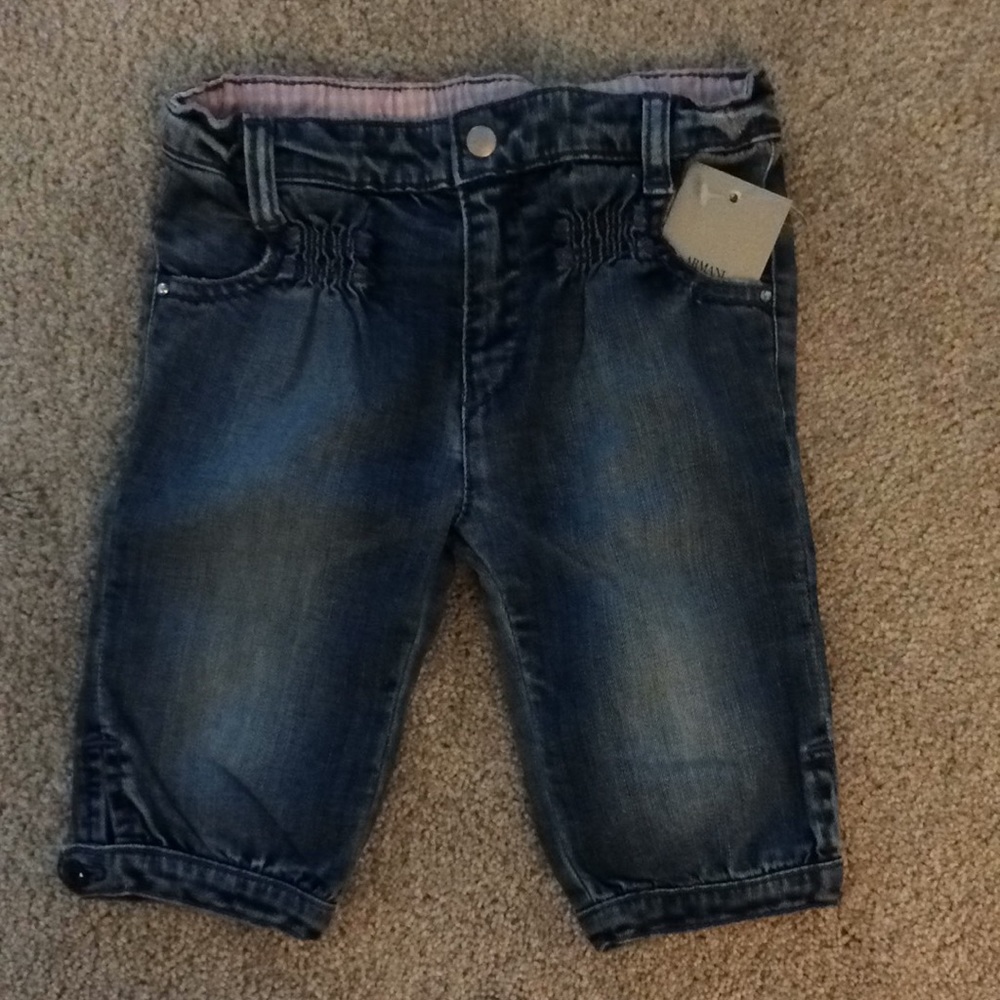 Baby Armani shorts for girls 12 month
